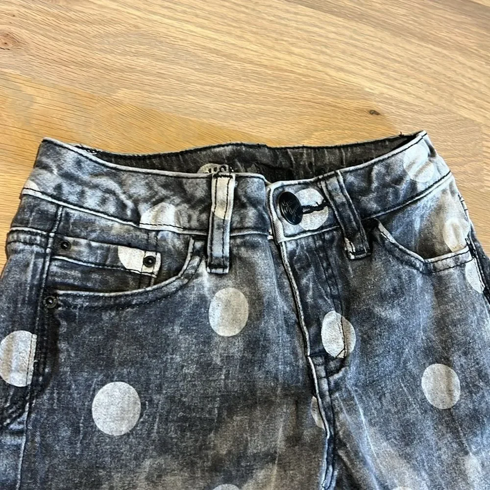 Justice Premium Polka Dot Jeans Size 10S